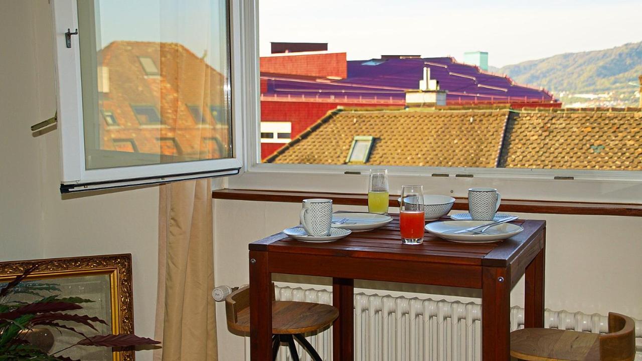 Helvetia 2 Zimmer Apartment Mit Parkplatz Цюрих Екстер'єр фото